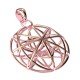 The Zulus Pink Gold Pendant