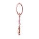 The Agata Pink American Diamond Pendant