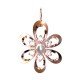 The Agneta Pink American Diamond Pendant