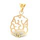 Siddhi Vinayak Yellow Gold Pendant