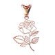 Pink Rose Gold Pendant