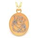 Om Ganapati Yellow Gold Pendant