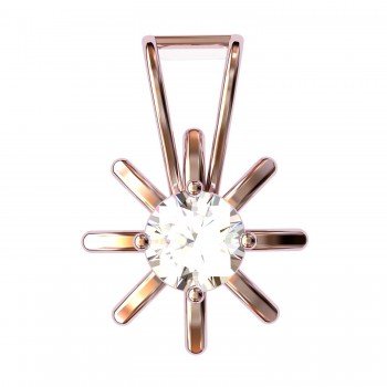 Star Solitaire Pendant