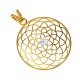 The Net Ball Solitaire Pendant