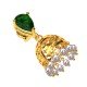 Emerald Gold Jhumka