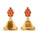 Ruby Jhumka Earrings