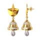 Gold Earrings Jhumka