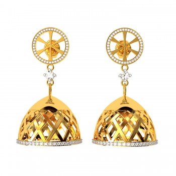 Jhumki Style Earrings