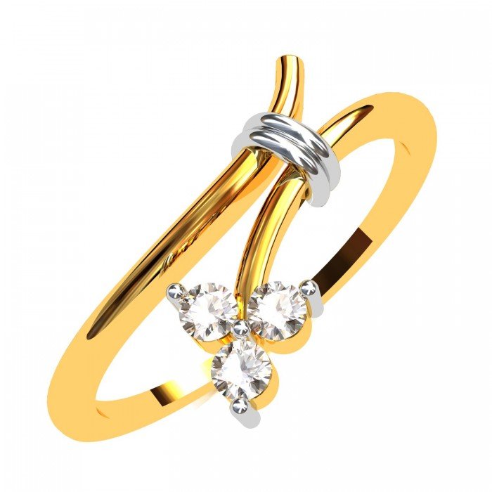 The Mekna Casual American Diamond Ring