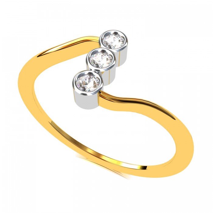 The Kari Casual American Diamond Ring