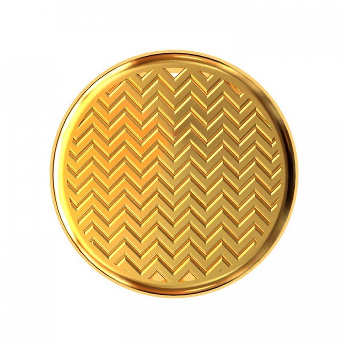Gold Circle Earrings For Men