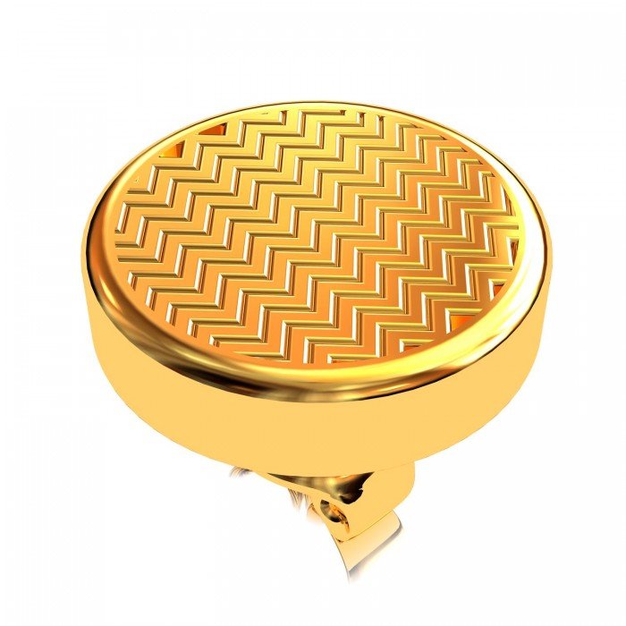Gold Circle Earrings For Men