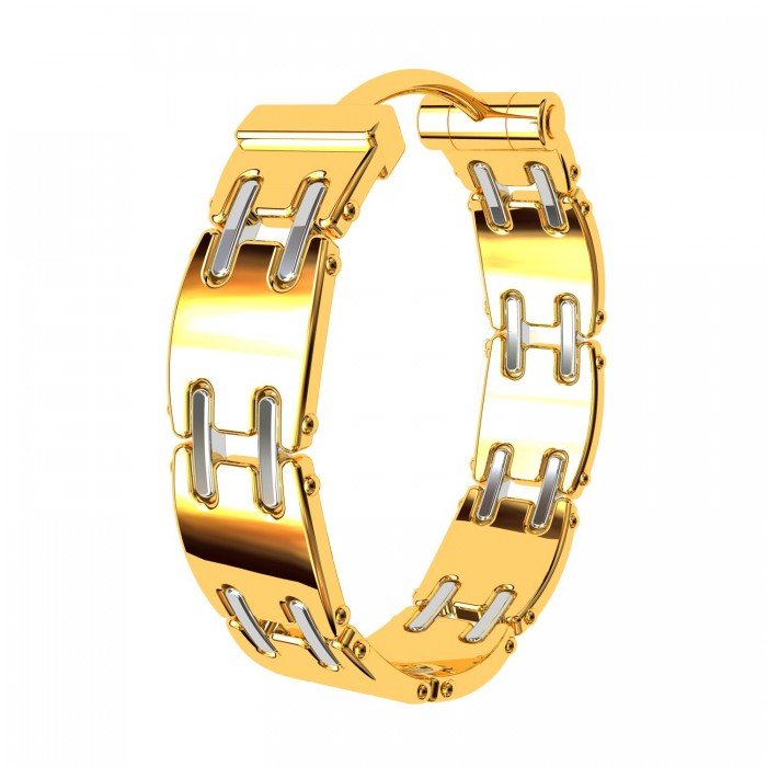 Gold Hoops For Men