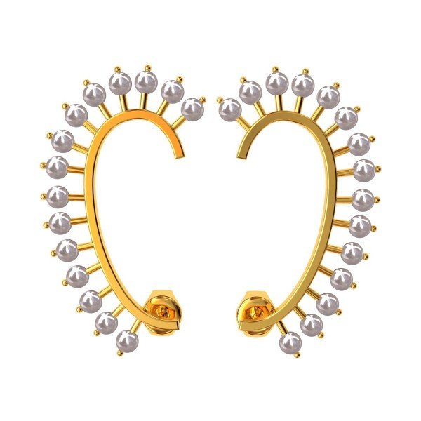 Full Ear Pearl Cuff Earring Full Ear Pearl Cuff Earring