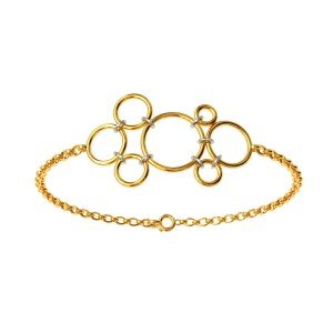 Round Ring Chain Bracelet