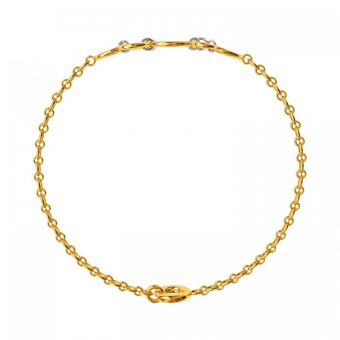 Round Ring Chain Bracelet