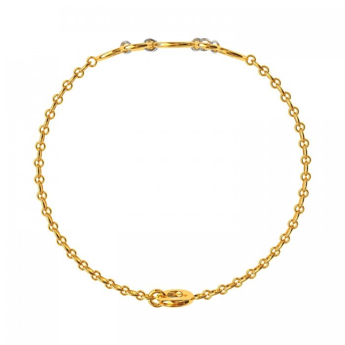 Round Ring Chain Bracelet