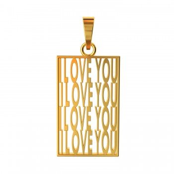 I Love You Pendant