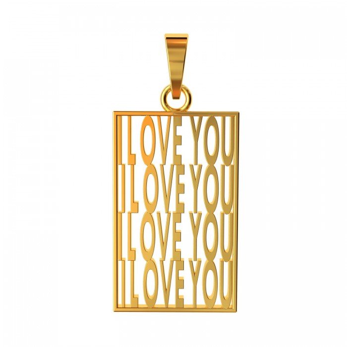 I Love You Pendant