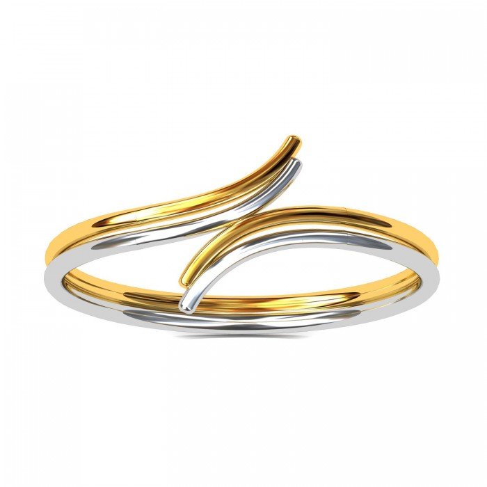 White Gold Rhodium Ring