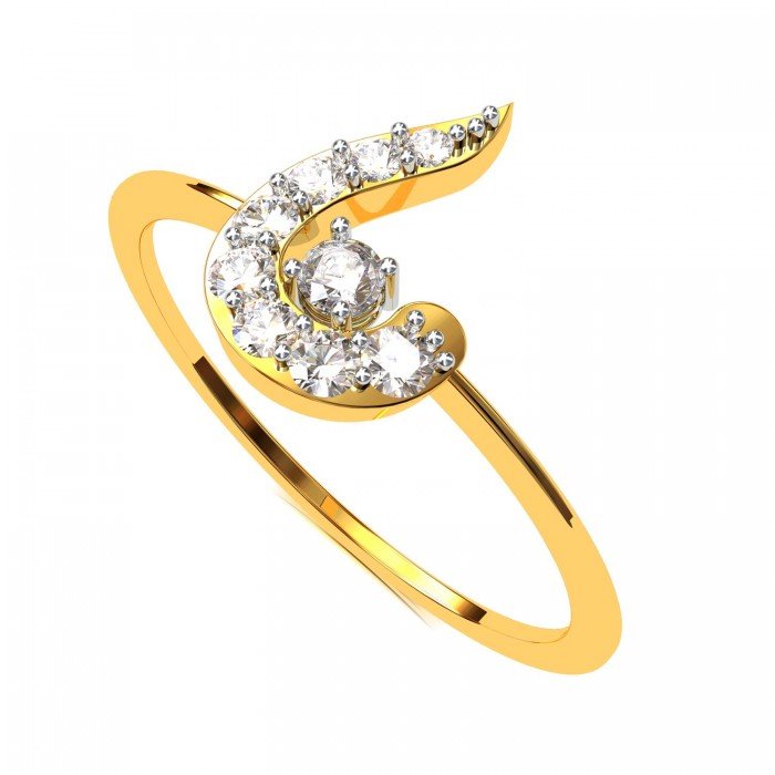 Fashionable American Diamond Ring