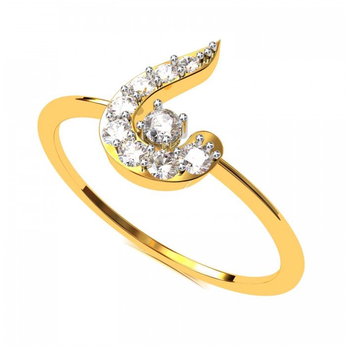 Fashionable American Diamond Ring