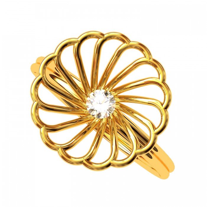 Flower Cocktail Ring