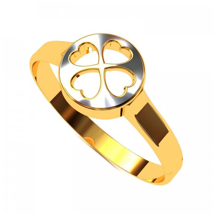 Gold Heart Promise Ring