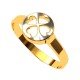 Gold Heart Promise Ring