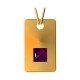 Amethyst Rectangular Pendant