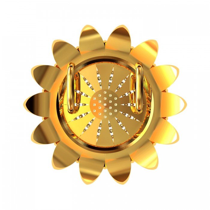 Floral Sunflower Pendant