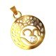 Om Gold Pendents