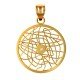 The Karishma Gold Pendent