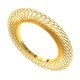 Spiral Gold Bangle