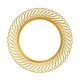 Spiral Gold Bangle