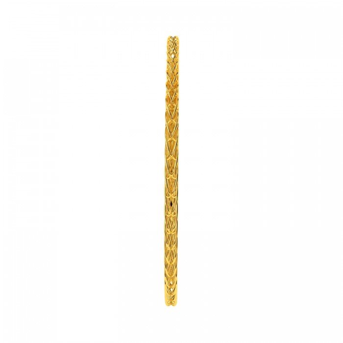 Spiral Gold Bangle