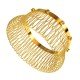 Citrine Wedding Gold Bangle