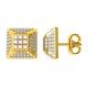 Square Earring Gold