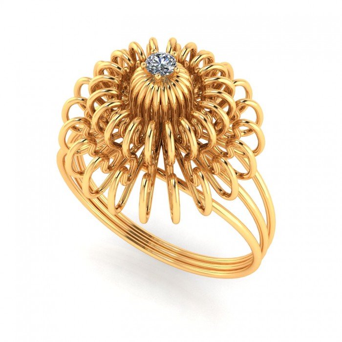 Cocktail Ring Gold