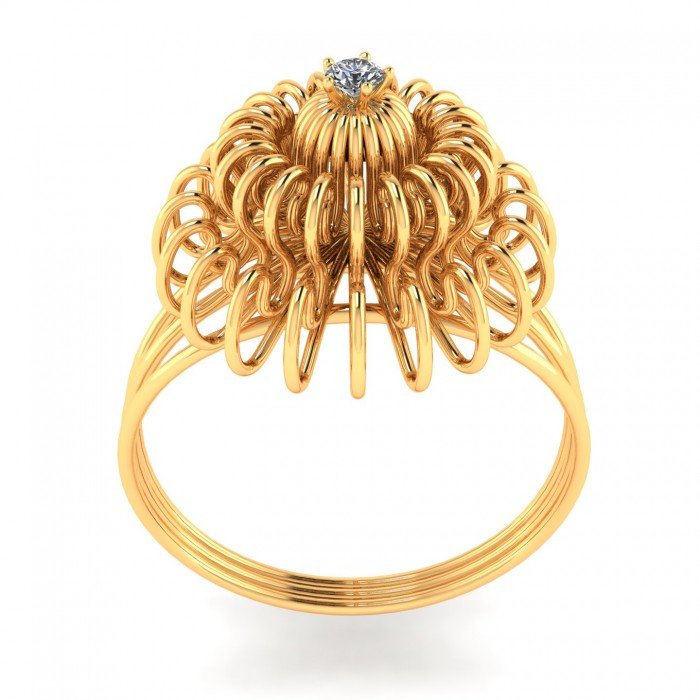 Cocktail Ring Gold