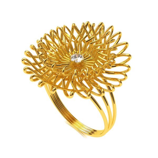 Ladies Gold Ring Ladies Gold Ring