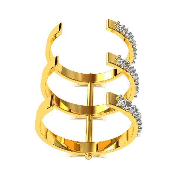 Stylist Yellow Gold Rings Stylist Yellow Gold Rings