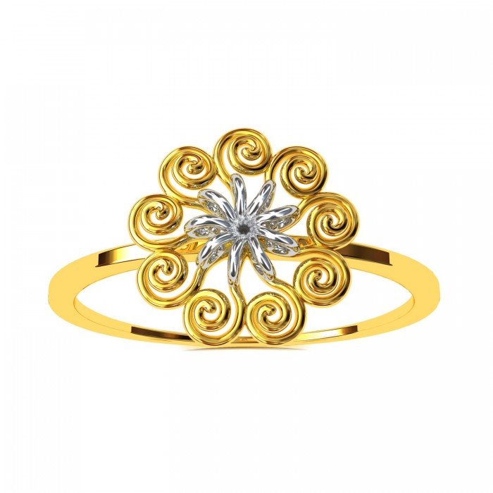 Sprial Gold Rings