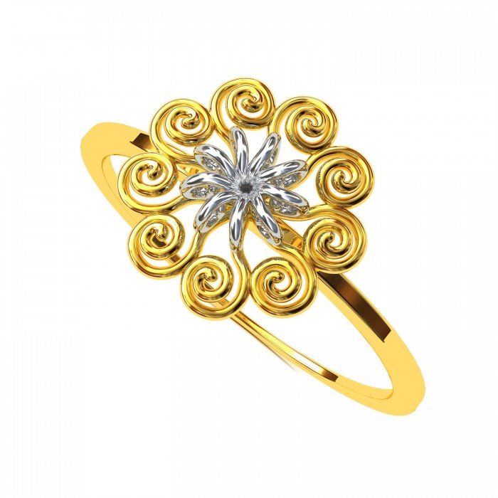 Sprial Gold Rings