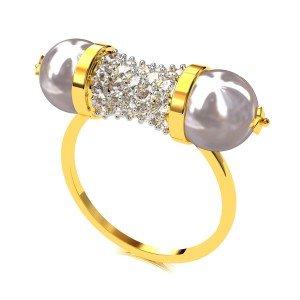 Pearl Cocktail Ring