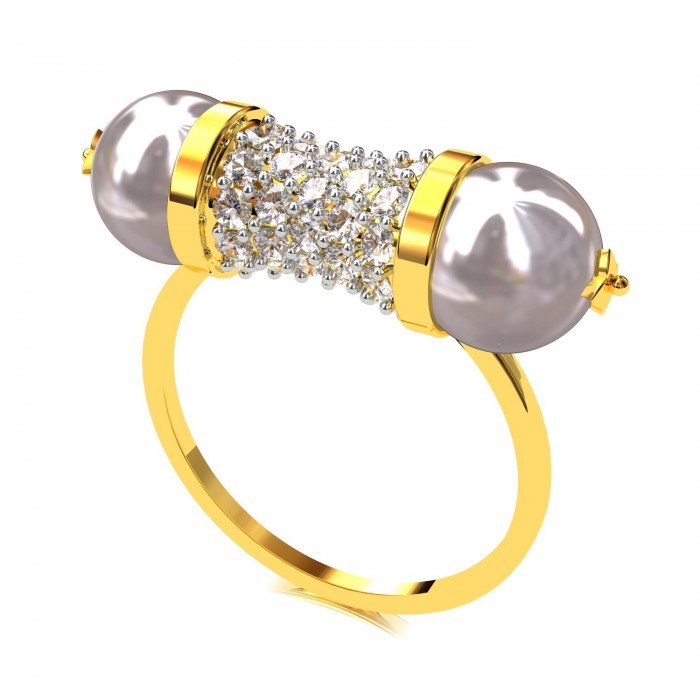 Pearl Cocktail Ring