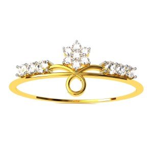 American Diamond King Ring