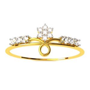 American Diamond King Ring