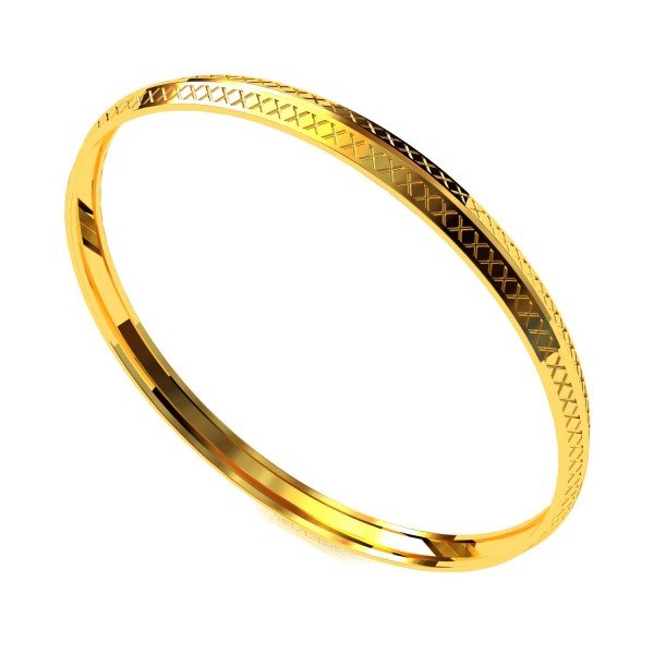 Gold Kada Bangle Gold Kada Bangle