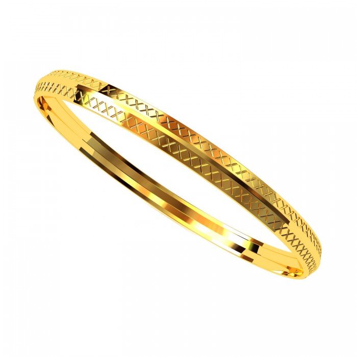 Gold Kada Bangle